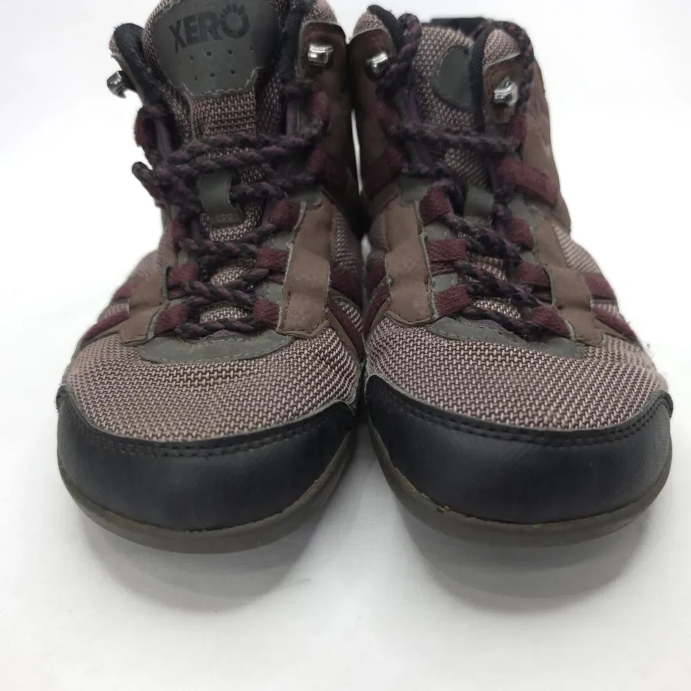 Xero Shoes Daylite Hiker Fusion Boots Women’s Sz 9 Mulberry Barefoot Minimalist